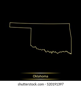 map of Oklahoma