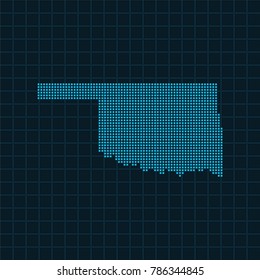 map of Oklahoma