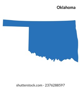 Mapa de Oklahoma. Mapa de Oklahoma. mapa de EE.UU.