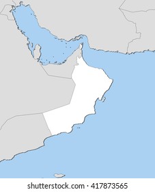 Map - Oman