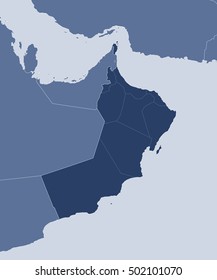 Map - Oman