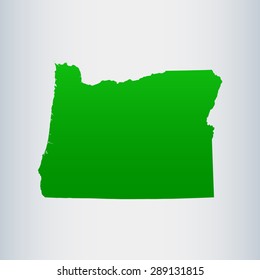 map of Oregon