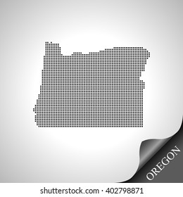 map of Oregon