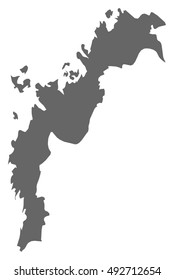 Map - Ostrobothnia (Finland)