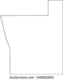 map of ottawa County in state of Michigan