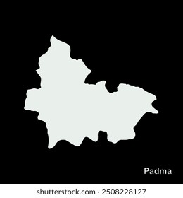 Mapa de Padma Block, Hazaribagh District, Estado de Jharkhand, República da Índia, Governo de Jharkhand, Território indiano, Índia Oriental, política, aldeia, turismo