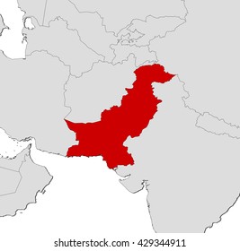 Map - Pakistan