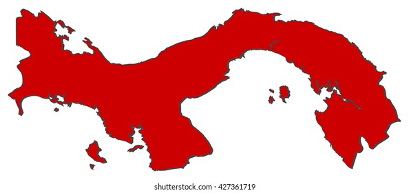 Map - Panama