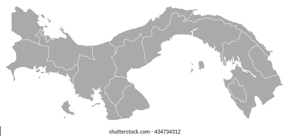 Map - Panama