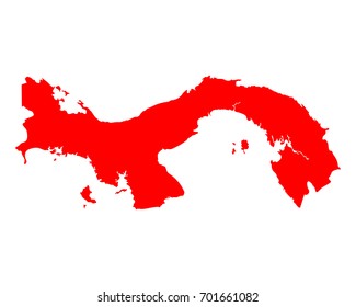 Map of Panama