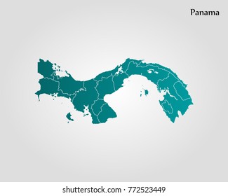 Map of Panama