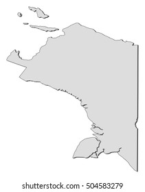 Map - Papua (Indonesia)