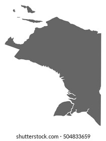 Map - Papua (Indonesia)