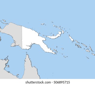 Map - Papua New Guinea