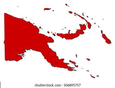 Map - Papua New Guinea