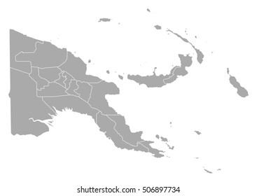 Map - Papua New Guinea