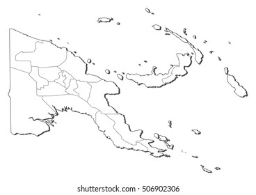 Map - Papua New Guinea