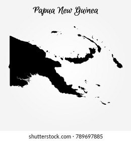 Map of Papua New Guinea