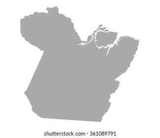 Map of Para