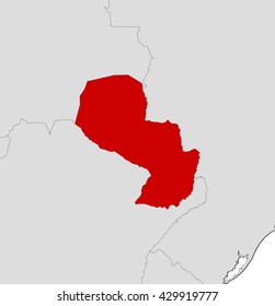 Map - Paraguay