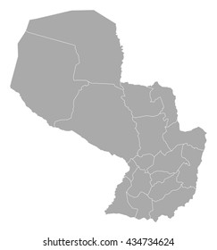 Map - Paraguay