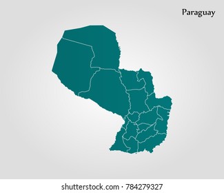 Map of Paraguay