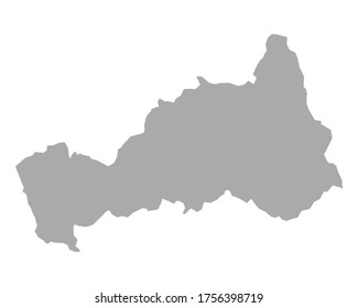 Map of Pasco on white