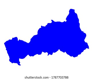Map of Pasco on white