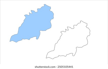 Map of Patan, Palamu District, Jharkhand state, Republic of India, Government of Jharkhand, Indian territory, Eastern India, politics, village, tourism