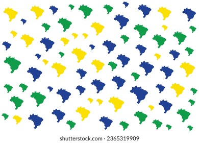 Map pattern and map background