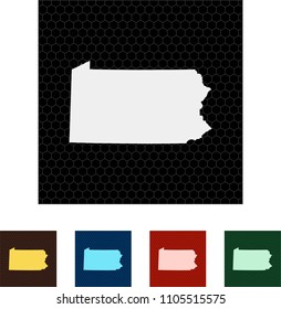 map of Pennsylvania