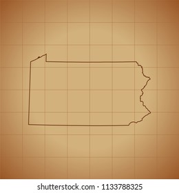 map of Pennsylvania