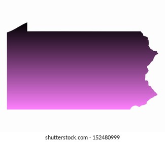 Map of Pennsylvania