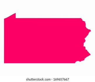 Map of Pennsylvania