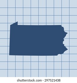 map of Pennsylvania