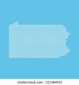 map of Pennsylvania