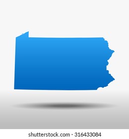 map of Pennsylvania