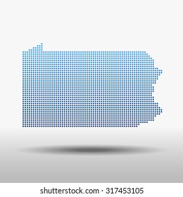 map of Pennsylvania