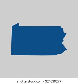 map of Pennsylvania