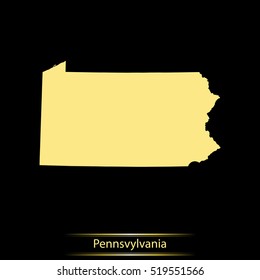 map of Pennsylvania