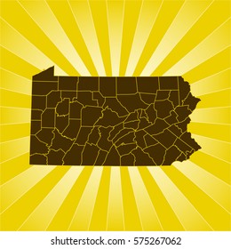 map of Pennsylvania