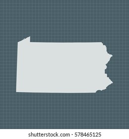 map of Pennsylvania