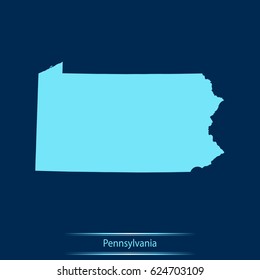 map of Pennsylvania