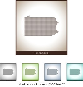 map of Pennsylvania