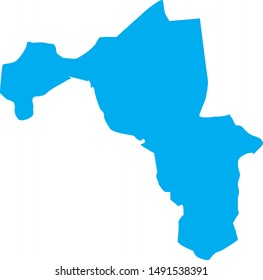 map of Perry county in the state of kentucky