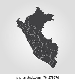 Map of Peru