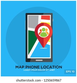 map phone location