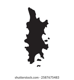 map of phuket island thailand vector illustration design