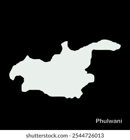 Map of Phulwani Block, patna District, Bihar State, Republic of India, Government of Bihar, Indian territory, Eastern India, politics, village, tourism
