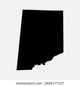 Map of Pickens County - Alabama - United States outline silhouette graphic element Illustration template design
